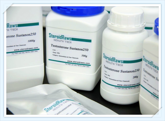 Άσπρες μικτές ακατέργαστες στεροειδείς σκόνες SU-250 πρότυπα τεστοστερόνης Sustanon250 USP